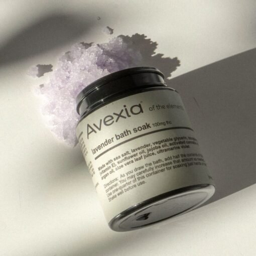 Lavender Epsom Salt Soak Bath