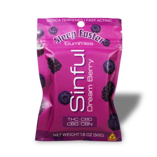 Dream Berry Quick Acting Gummies – Fast Onset Edibles
