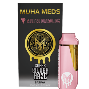 Super Silver Haze Disposable Vape – Citrus-Flavored 3g Sativa THC-A Delta-8 Vape Pen