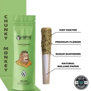 Chunky Monkey Pre-Roll – Sweet Banana Kush Hybrid