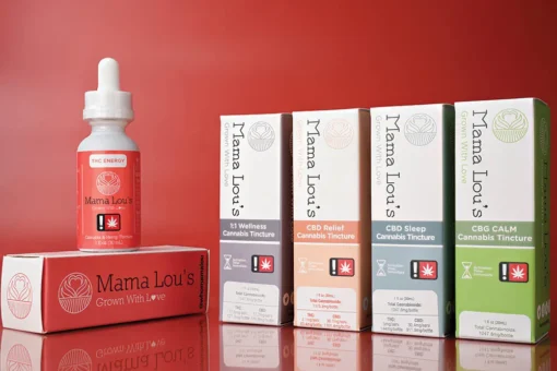 Mama Lou’s 1:1 THC CBD Wellness Tincture (30ml) – Balanced Relief