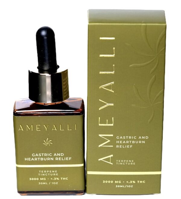 Ameyalli Gastric and Heartburn Relief 3000mg Tincture – CBD Digestive Support