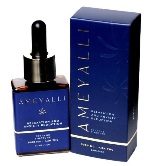 Ameyalli Relaxation and Anxiety Relief 3000mg Tincture – CBD Calm