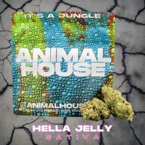 ANIMAL HOUSE Hella Jelly 3.5g Flower – Sativa Cannabis