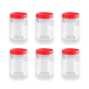 Airtight Storage Jar 400ml – Glass & Bamboo Freshness Container