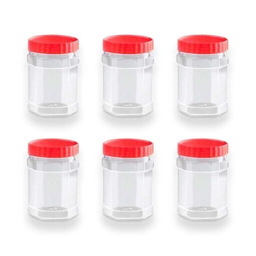 Airtight Storage Jar 400ml – Glass & Bamboo Freshness Container