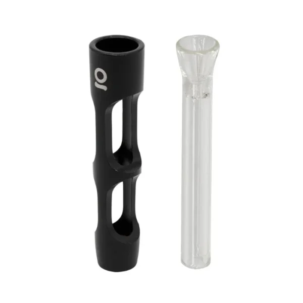 Aluminum Chillum Black – Compact One-Hitter Pipe