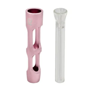 Aluminum Chillum Pink – Vibrant One-Hitter Pipe