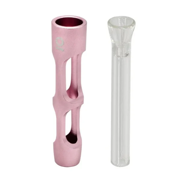 Aluminum Chillum Pink – Vibrant One-Hitter Pipe