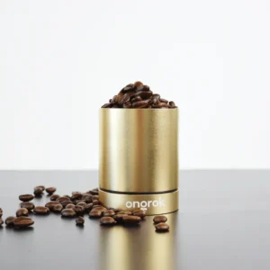 Aluminum Storage Jar Gold – Durable Airtight Stash Jar