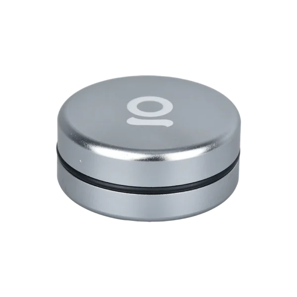 Aluminum Storage Puck Silver – Airtight Herb Container