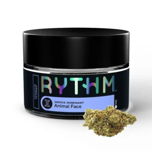 Animal Face Small Buds – 7 g | Rythm Indica Hybrid