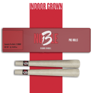 B Noble Layer Cake Pre-Rolls | Indica-Dominant 2 Pack
