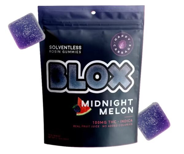 BLOX Slumber Berry Rosin Gummies 10pk – 10mg THC Sleep Edibles