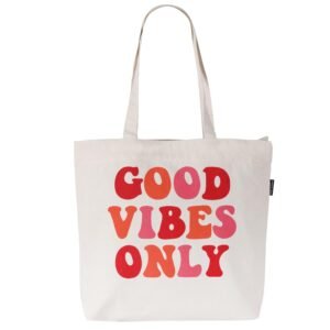 Be. Tote Bag – Branded Reusable Cotton Bag for Cannabis Merch