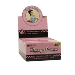 Blazy Susan High Roller Kit – 8 Meter Hemp Rolling Paper Roll | 16 Kits