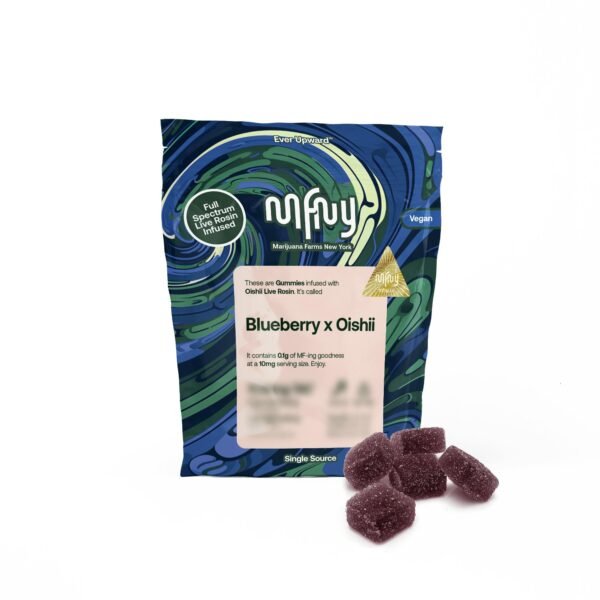 Blueberry x Oishii 10pk Edibles – THC Gummies