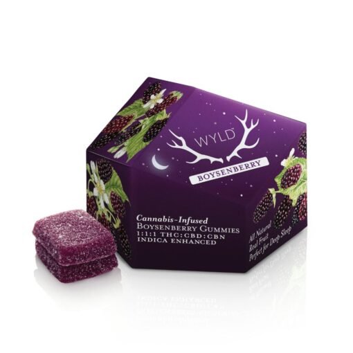 Boysenberry Dream 10pk 10mg Gummies – THC Sleep Edibles