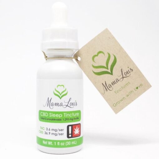 CBD Sleep Cannabis Tincture 30ml – Mama Lou’s Natural Sleep Support