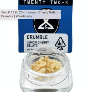 Cherry Gelato 1oz Crumble – Terpes Exotics Concentrate