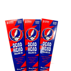 Dead Head King Size Cones – 3 Pack | Wholesale Pre-Rolled Papers