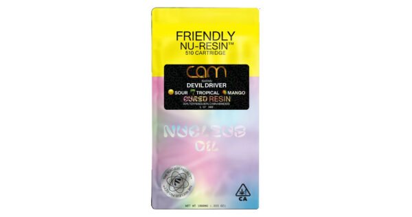 Devil Driver Nu-Resin – 1g Premium Sativa Concentrate
