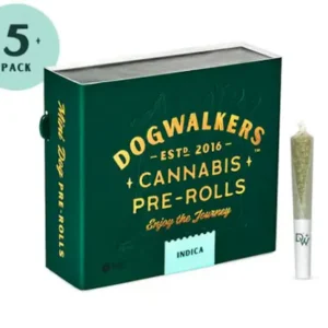 Dogwalkers GMO Infused Pre-Roll Pack – 5 × 0.35g (1.75g Total)