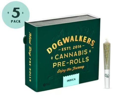 Dogwalkers Gelato AK Pre-Rolls | Hybrid Mini Joints 5ct