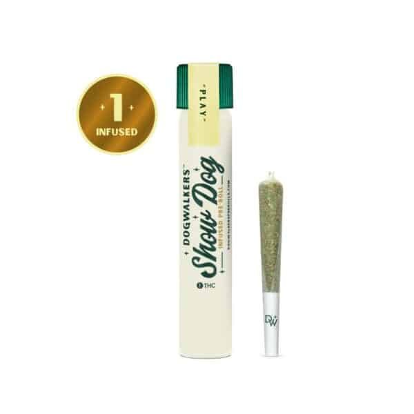 Taste the chill with Dogwalkers Frozen Margarita Pre-Rolls – infused hybrid minis bursting with lime zest and balance. 5ct pack for the perfect vibe.