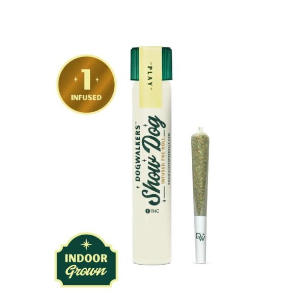 Dogwalkers Jah’spresso Show Dog Pre-Roll – 1g Infused Sativa