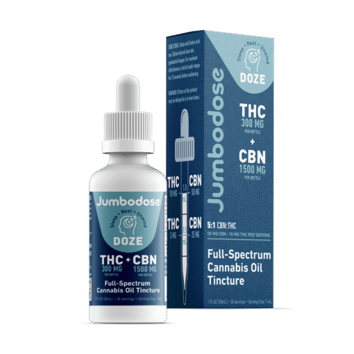Doze 300mg THC Tincture | Restful Sleep & Relaxation