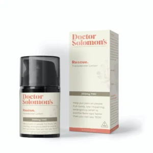 Dr. Solomon’s Rescue Lotion 200mg | Targeted Cannabis Topical Relief