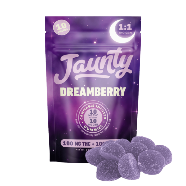 Dreamberry 10pk 10mg Gummies – THC Edibles for Sleep