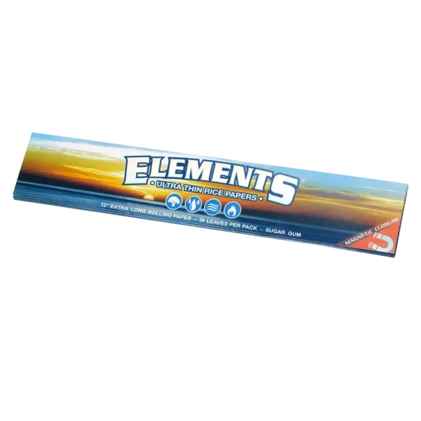 ELEMENTS Pink 1.25in Rolling Papers – Ultra-Thin, Slow-Burning