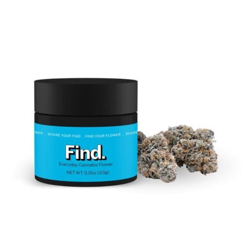 Find. Grass Slipper Whole Flower 3.5g – Hybrid Cannabis