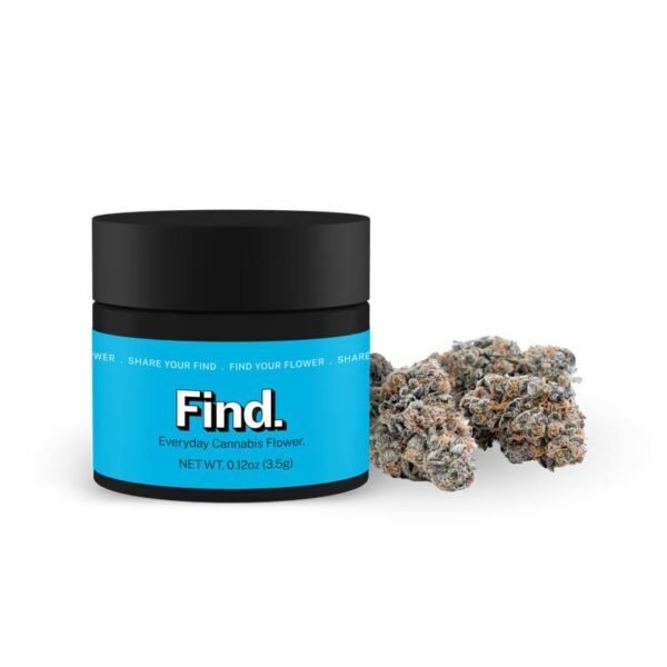 Find. Grass Slipper Whole Flower 3.5g – Hybrid Cannabis