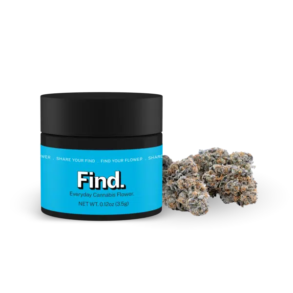 Find. Slingria 3.5g Hybrid Flower | Fruity Whole Buds