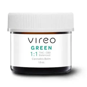Green 1:1 CBD:THC Topical Balm – 1.5oz