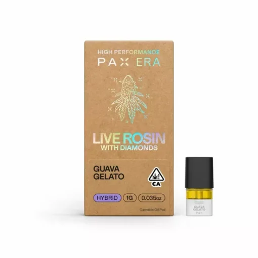 Guava Gelato Live Rosin Pod 1g | Solventless Hybrid Vape