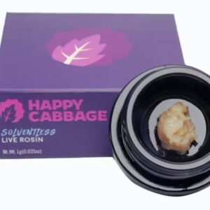 Happy Cabbage Grape Bubblegum Hash Rosin 1g – Solventless Concentrate