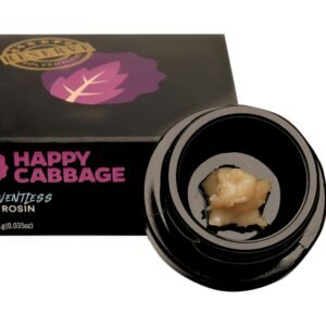 Happy Cabbage Key Lime Zest Hash Rosin 1g – Solventless Concentrate