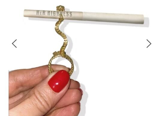 HER Highness Snake Joint Holder Ring – Stylish Cannabis Accessory