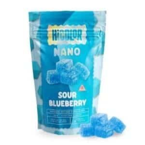 Sour Blueberry THC Gummies