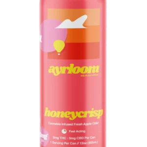 Honeycrisp Apple Cider THC Beverage – 5mg or 10mg | Infused Cider