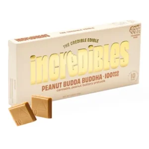 Incredibles Chocolate Peanut Budda Buddha 500mg – High Potency Edible