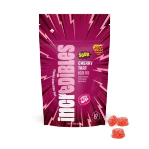 Incredibles Sour Cherry Tart Gummies – 10mg THC x 10ct
