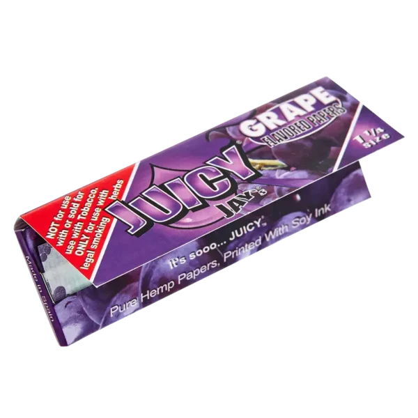 Juicy Jays Grape 1.25in Rolling Papers – Flavored