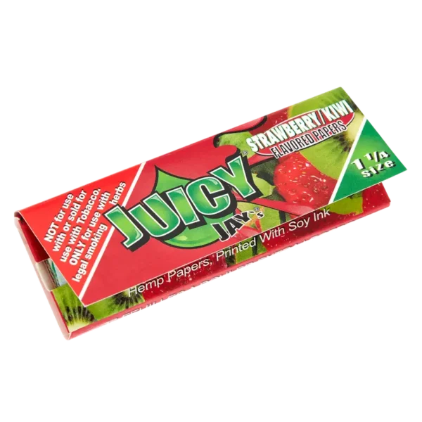 Juicy Jays Strawberry 1.25in Rolling Papers – Flavored