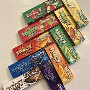 Juicy Jays Strawberry Kiwi 1.25in Rolling Papers – Flavored