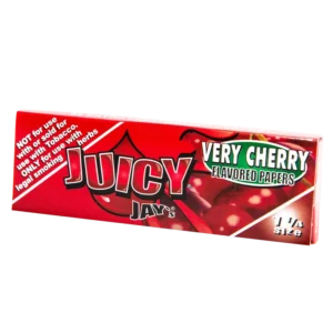 Juicy Jays Very Cherry 1.25in Rolling Papers – Sweet Cherry Flavor